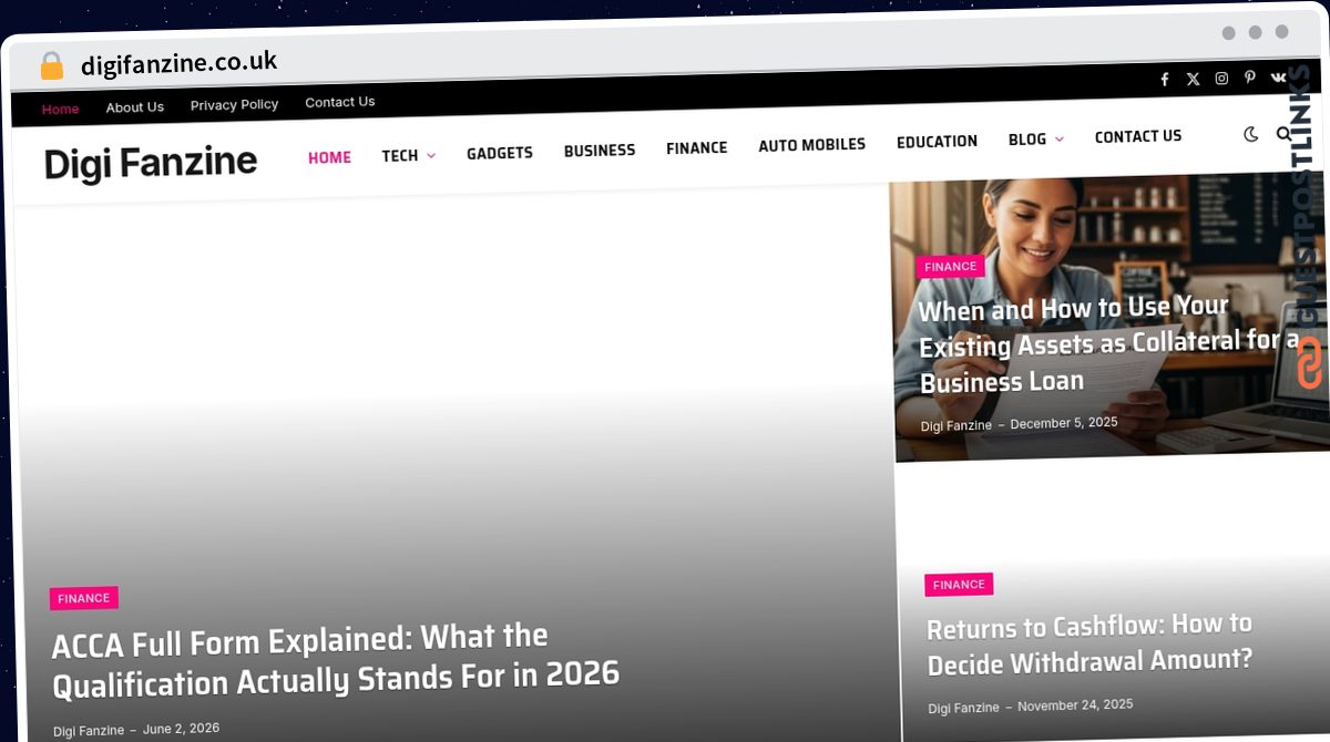 Publish Guest Post on digifanzine.co.uk