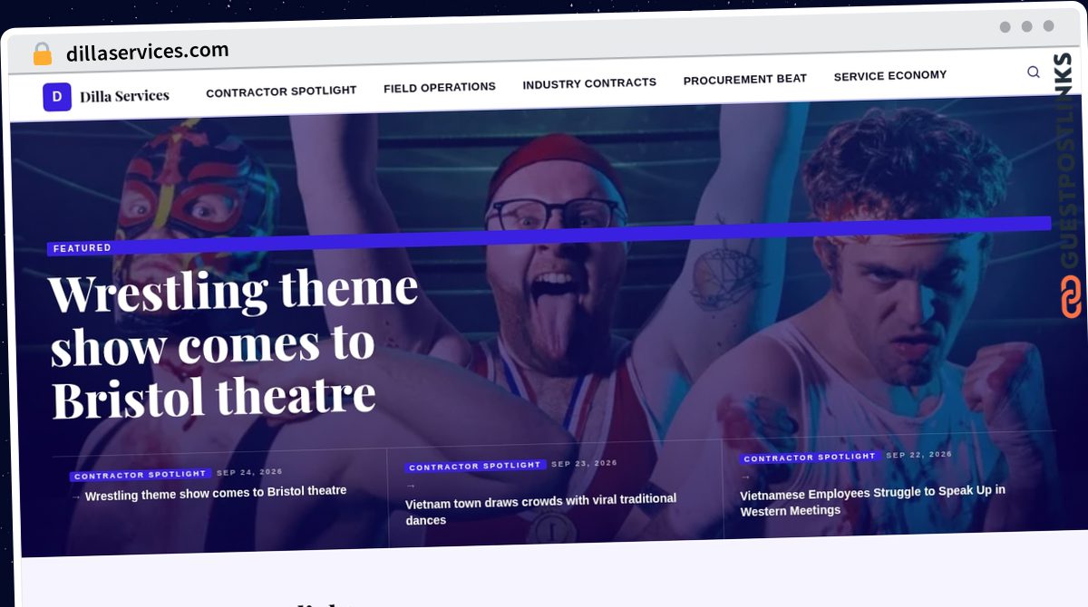 Publish Guest Post on dillaservices.com