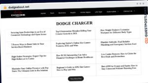 Publish Guest Post on dodgeabout.net