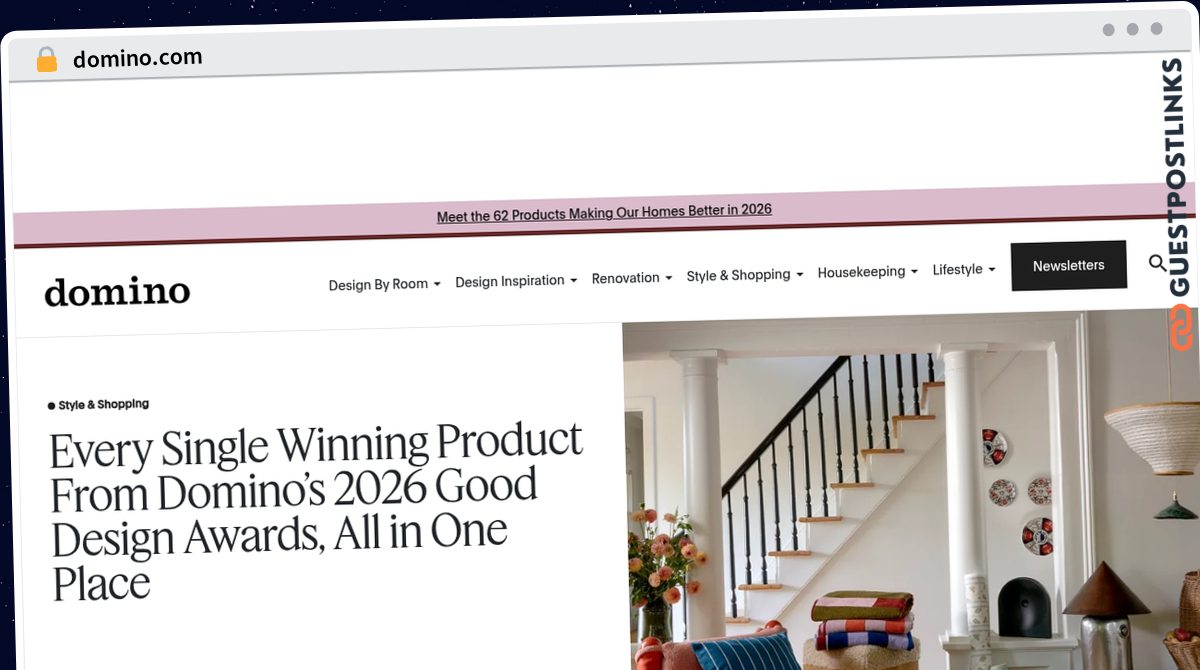 Publish Guest Post on domino.com