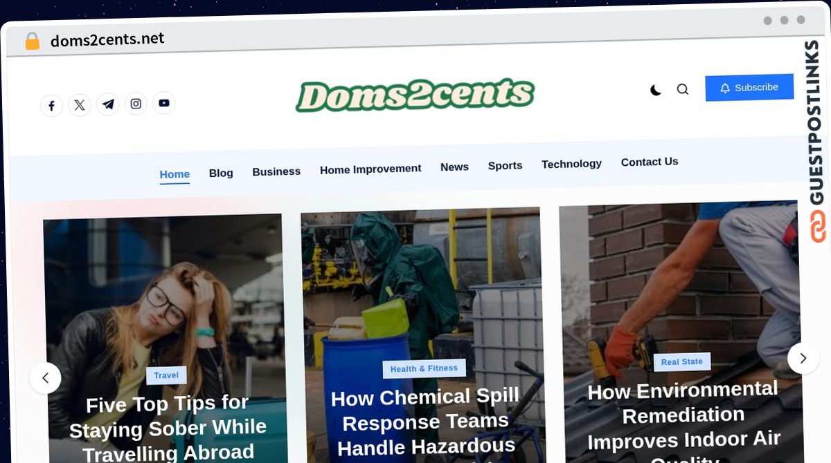 Publish Guest Post on doms2cents.net