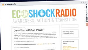 Publish Guest Post on ecoshock.info