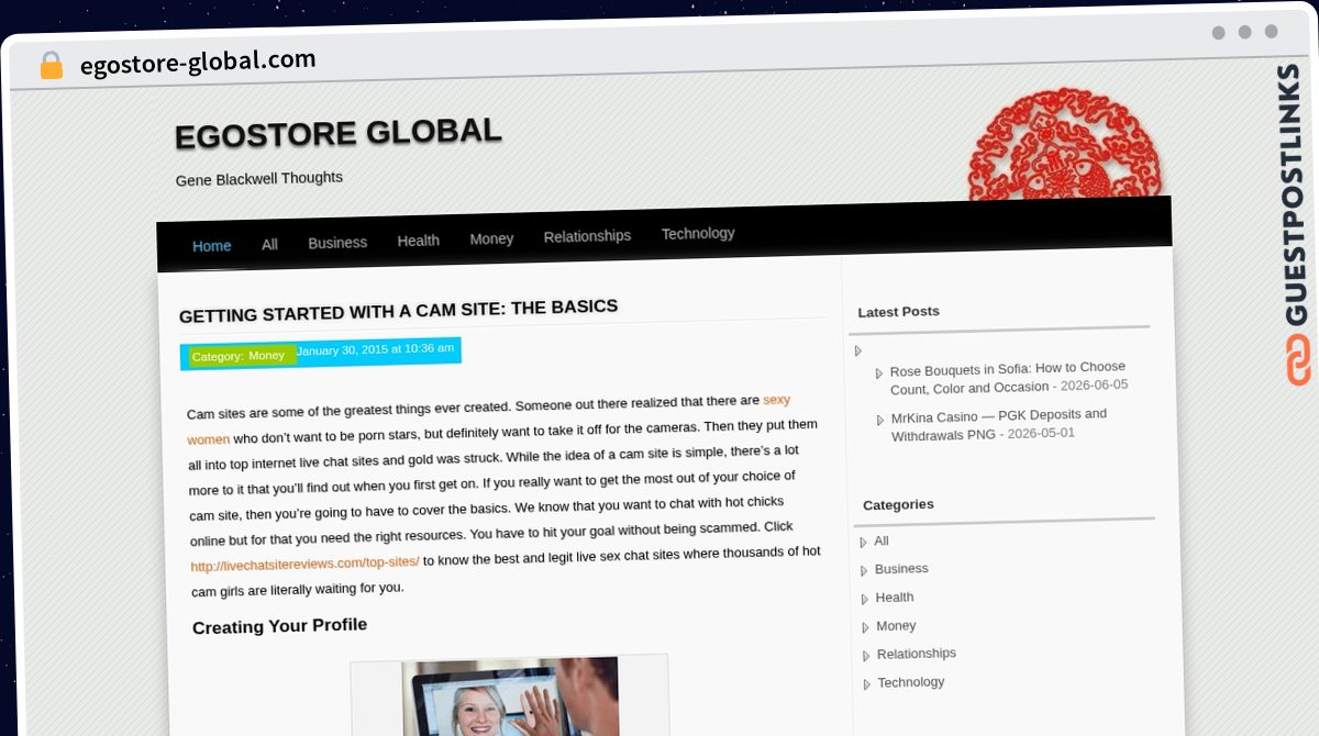 Publish Guest Post on egostore-global.com