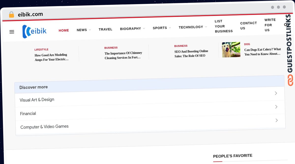 Publish Guest Post on eibik.com