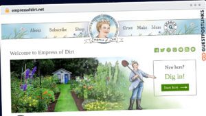 Publish Guest Post on empressofdirt.net