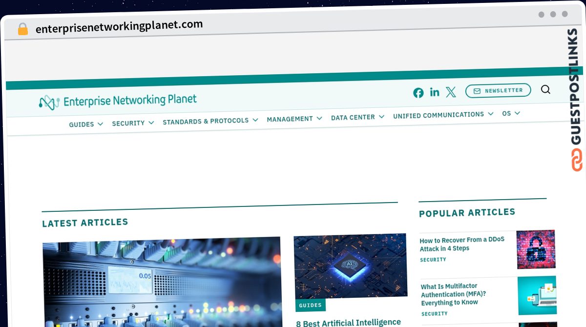 Publish Guest Post on enterprisenetworkingplanet.com