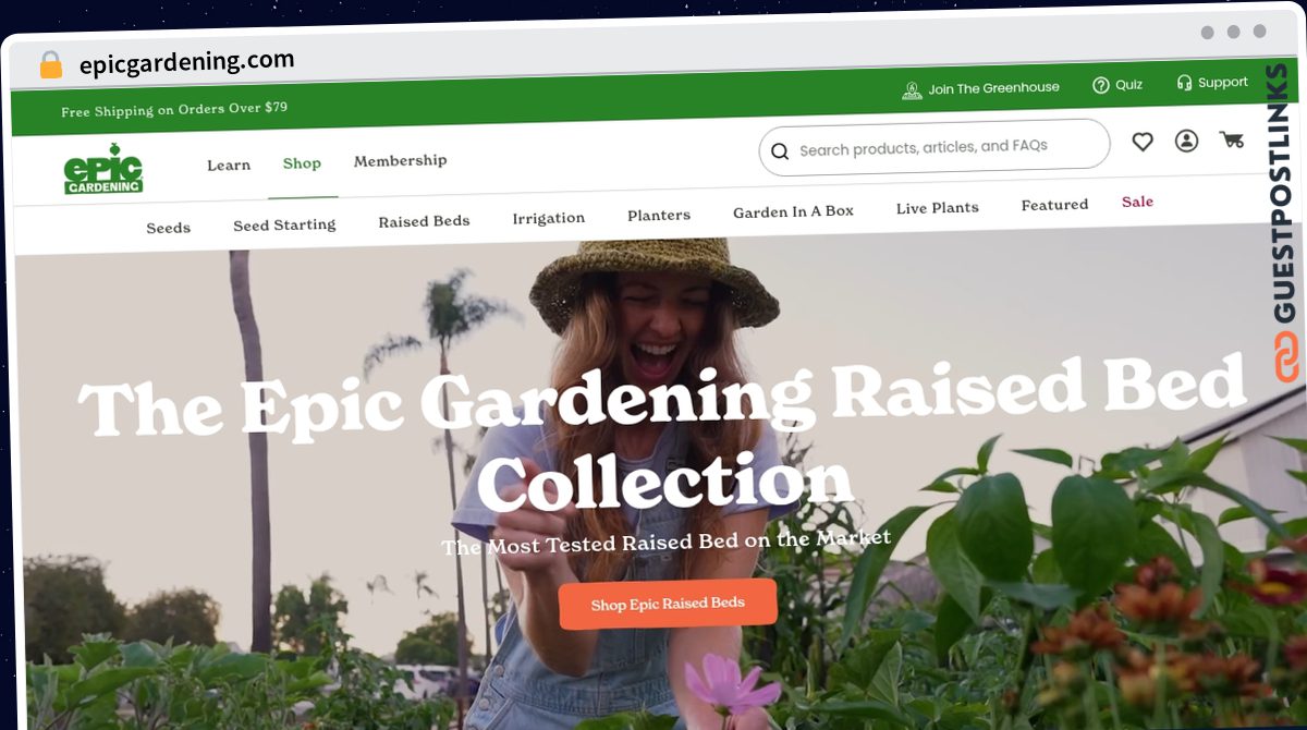 Publish Guest Post on epicgardening.com