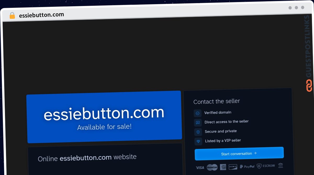 Publish Guest Post on essiebutton.com