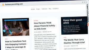 Publish Guest Post on famous-parenting.com