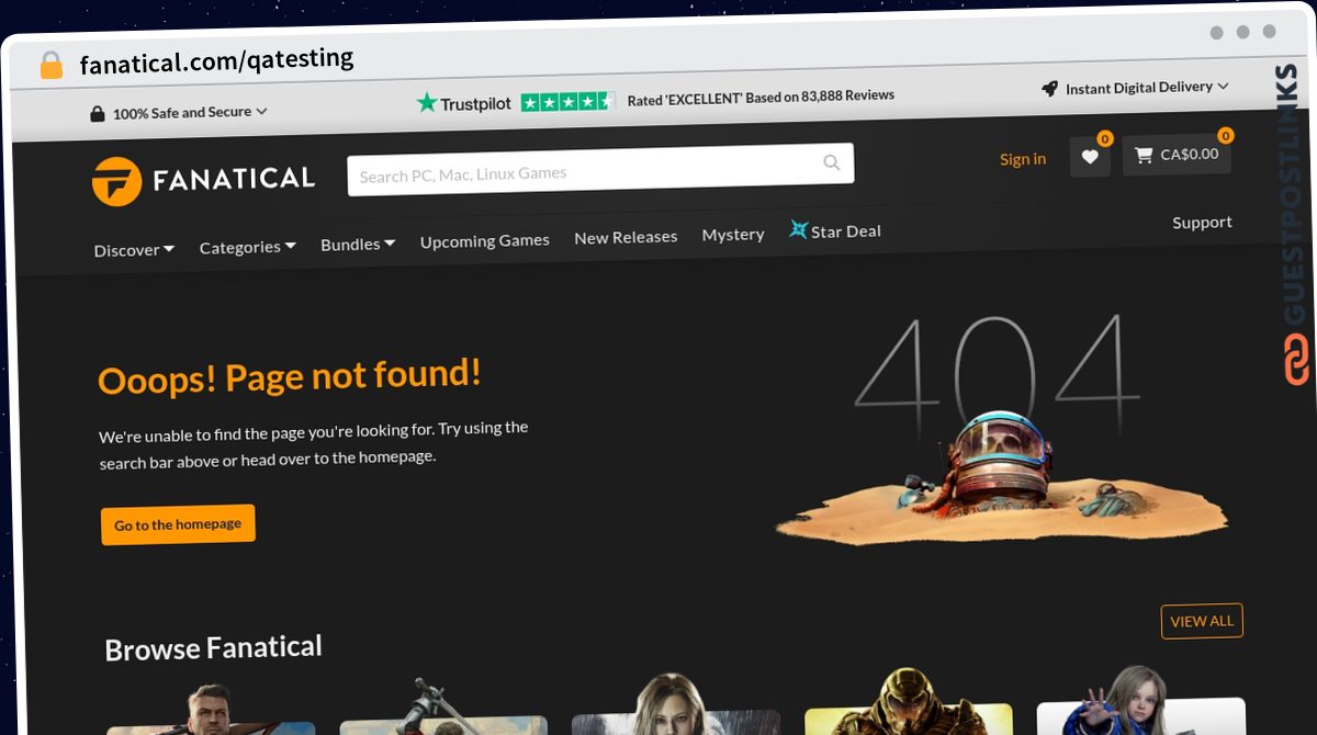 Publish Guest Post on fanatical.com/qatesting