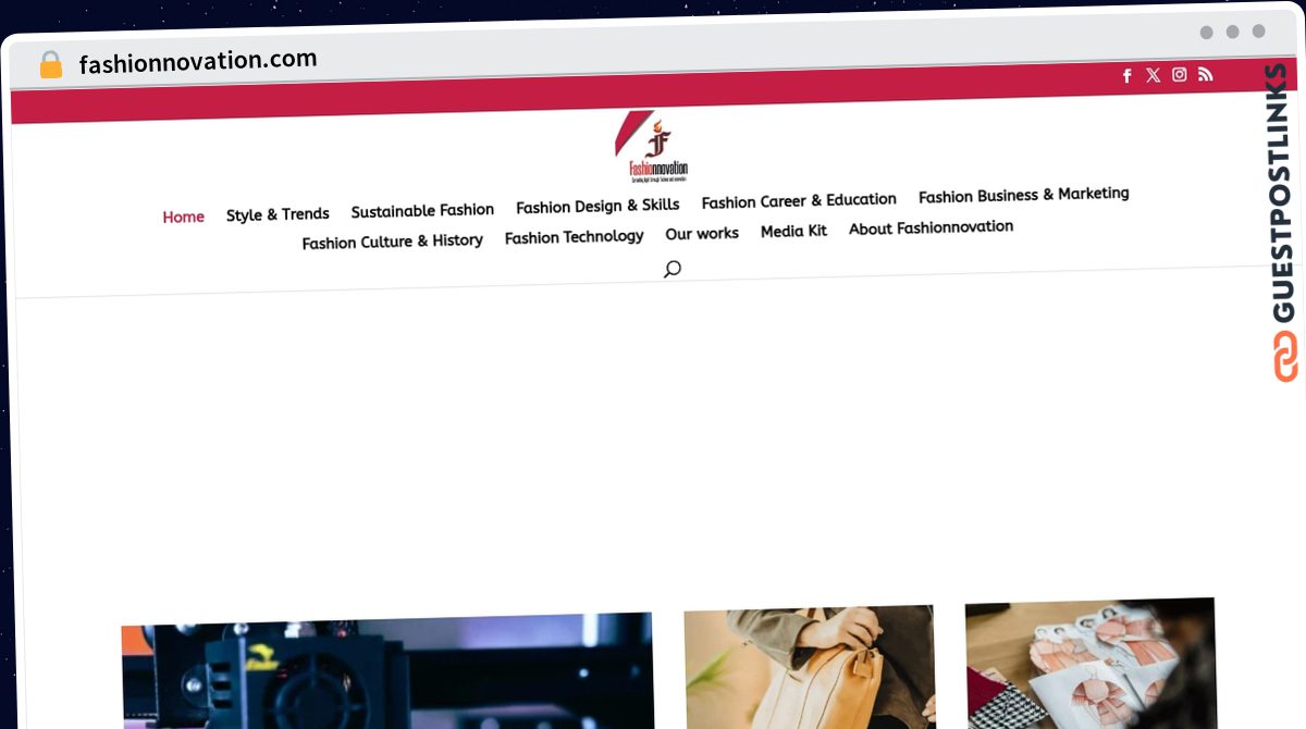 Publish Guest Post on fashionnovation.com