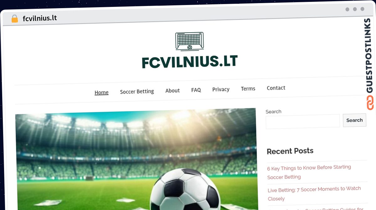 Publish Guest Post on fcvilnius.lt