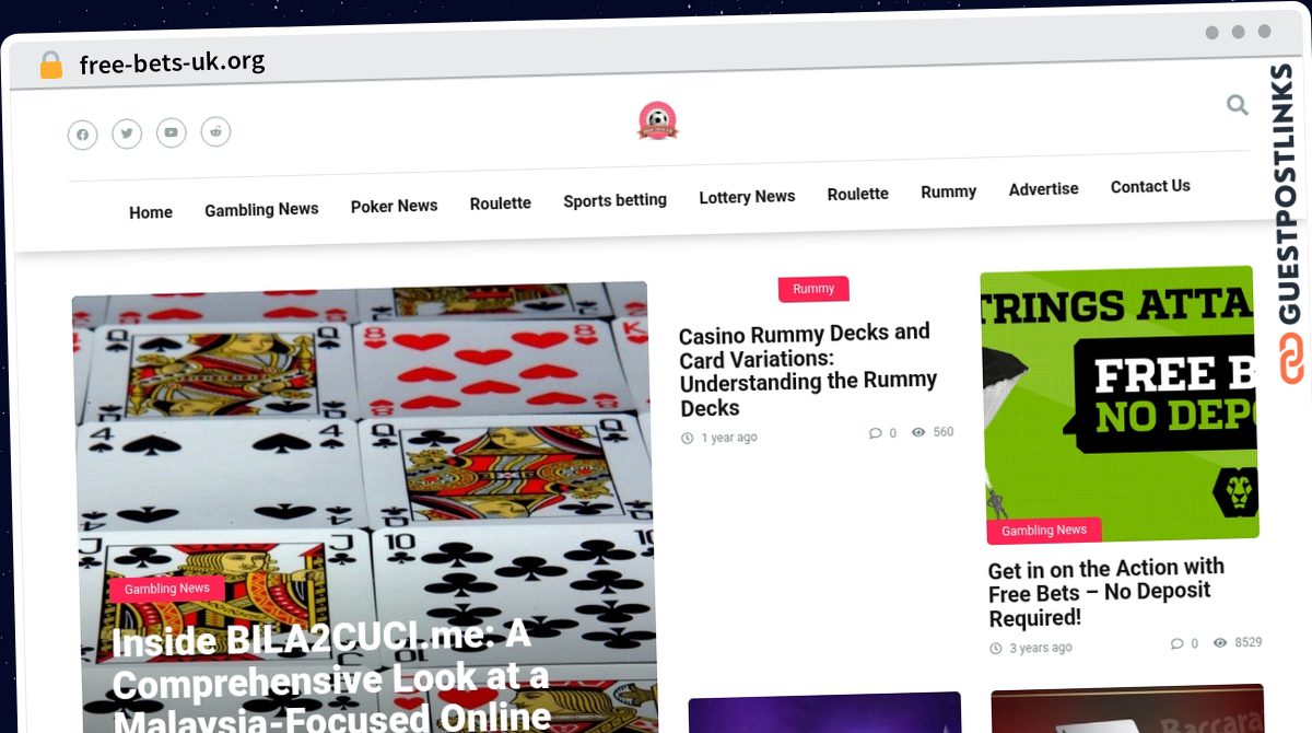 Publish Guest Post on free-bets-uk.org