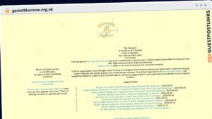 Publish Guest Post on gorsethkernow.org.uk