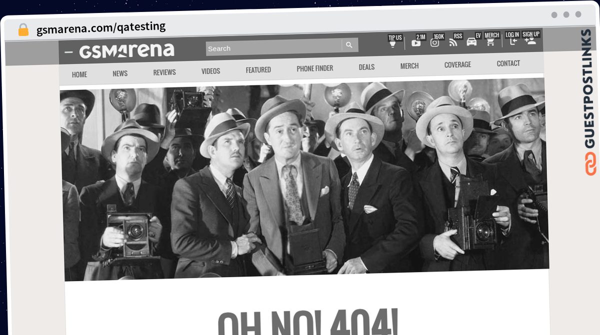 Publish Guest Post on gsmarena.com/qatesting