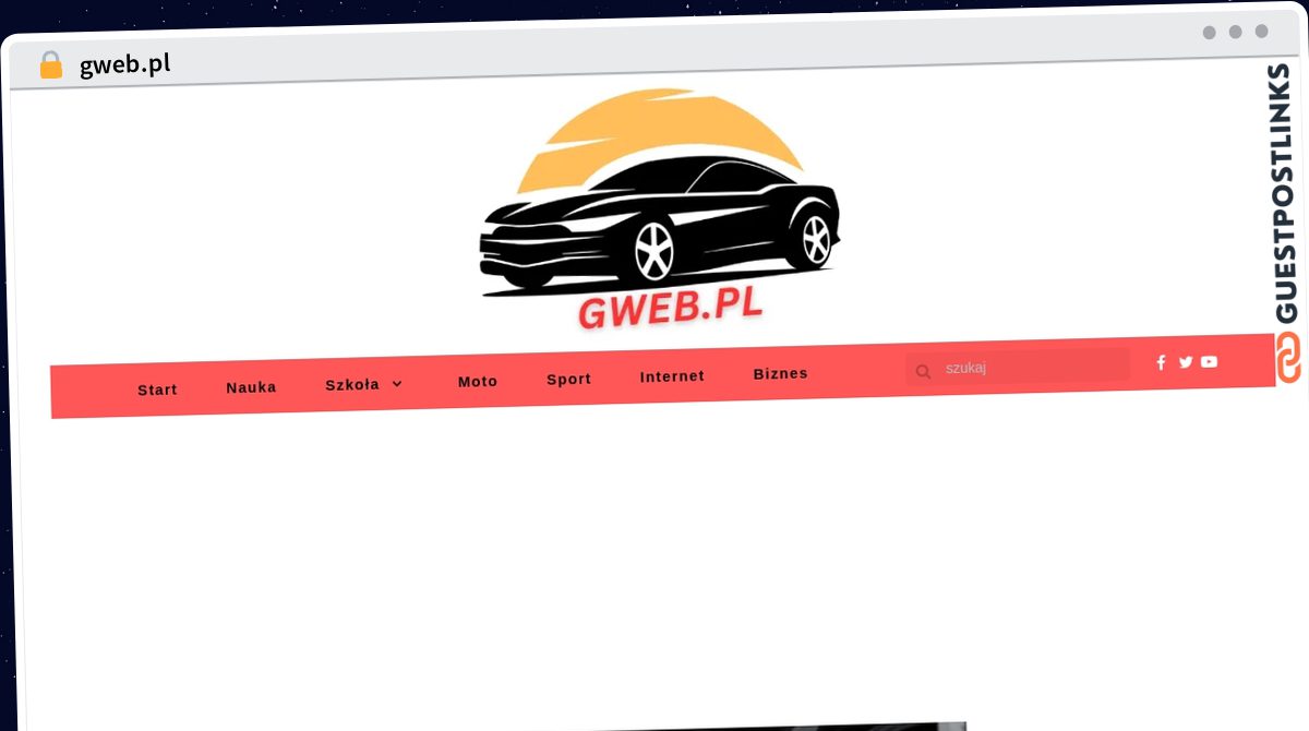 Publish Guest Post on gweb.pl