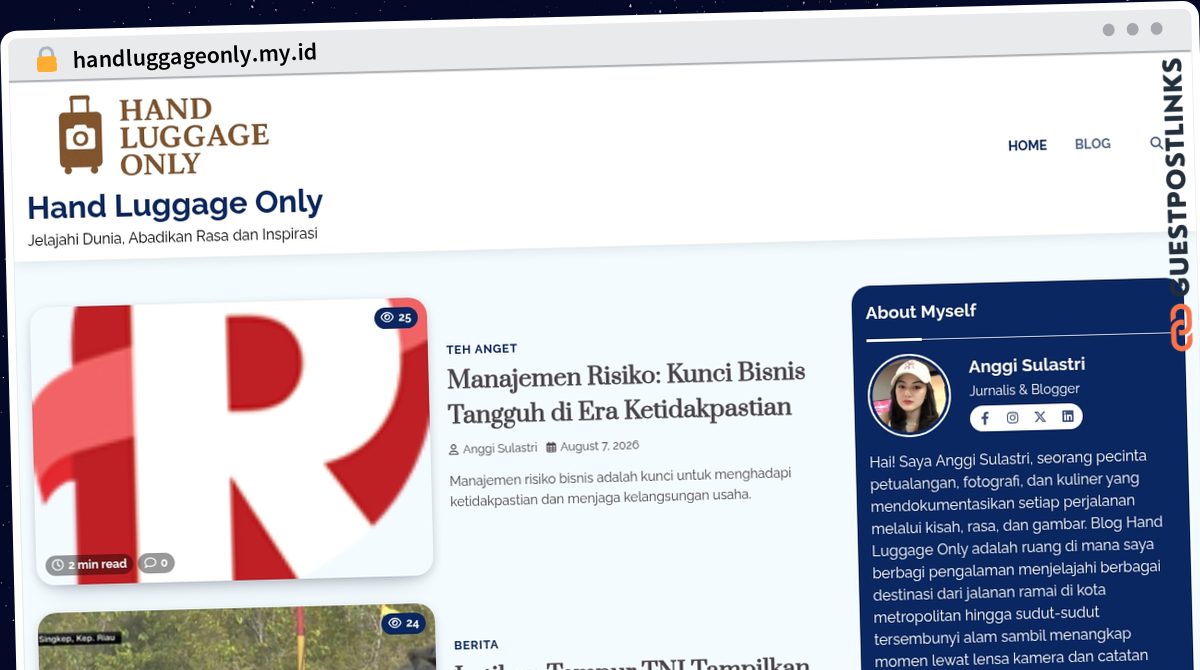 Publish Guest Post on handluggageonly.my.id