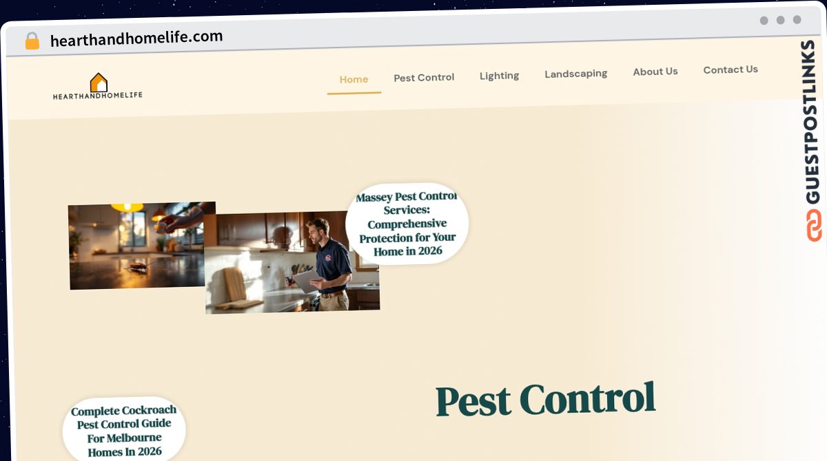 Publish Guest Post on hearthandhomelife.com