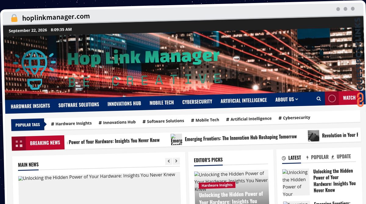 Publish Guest Post on hoplinkmanager.com