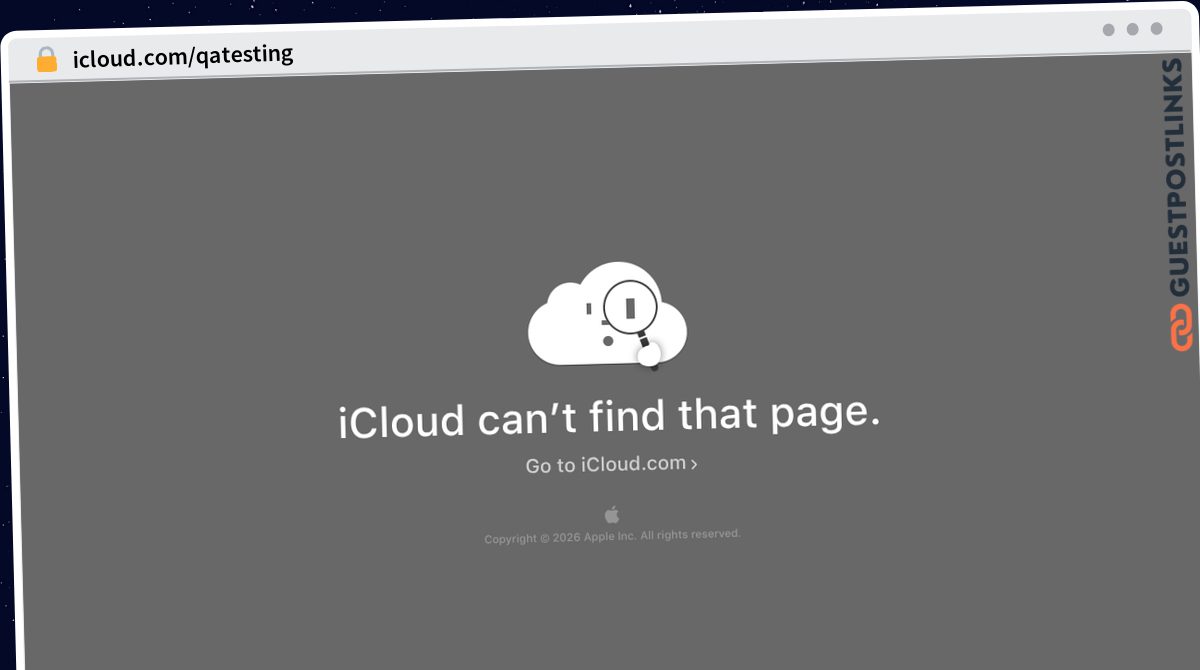 Publish Guest Post on icloud.com/qatesting