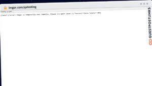 Publish Guest Post on imgur.com/qatesting
