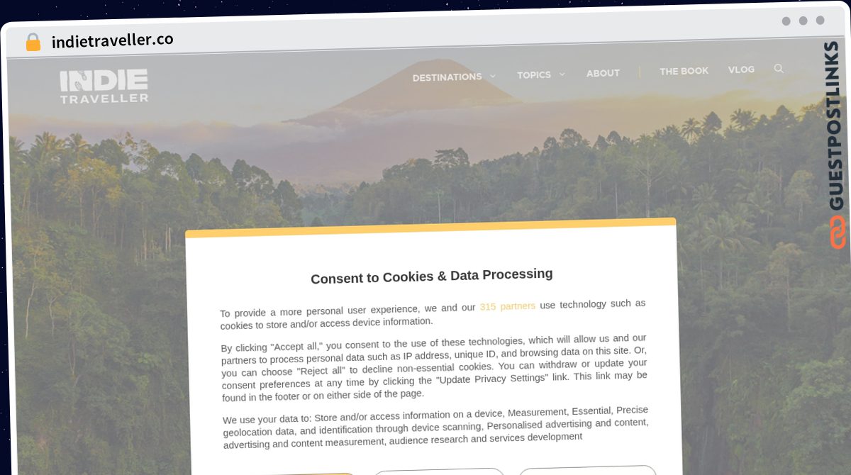 Publish Guest Post on indietraveller.co