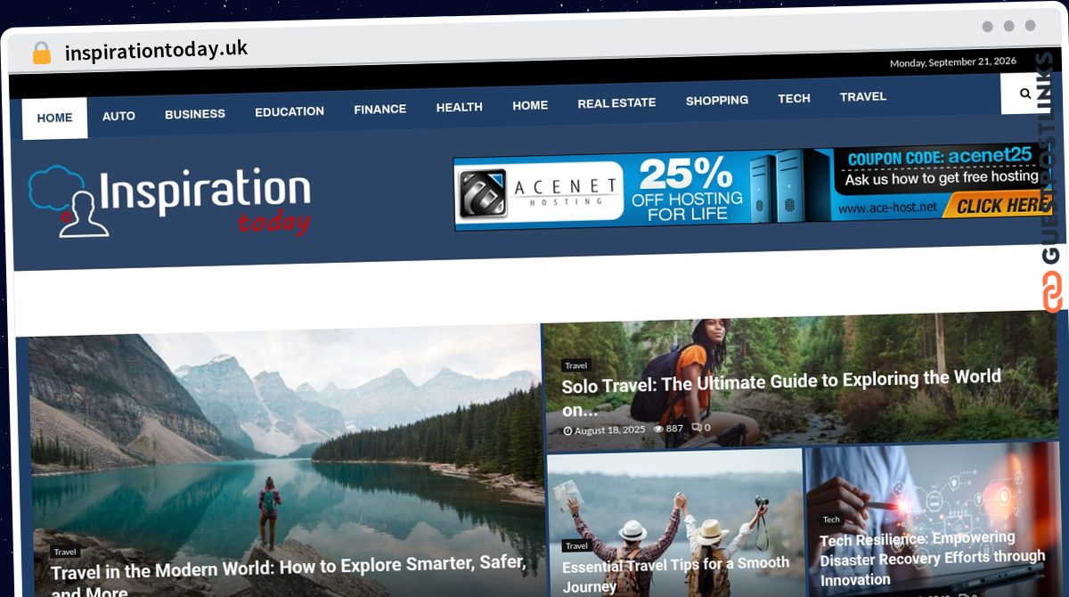 Publish Guest Post on inspirationtoday.uk