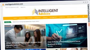 Publish Guest Post on intelligentadvices.com