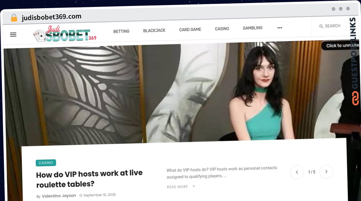Publish Guest Post on judisbobet369.com