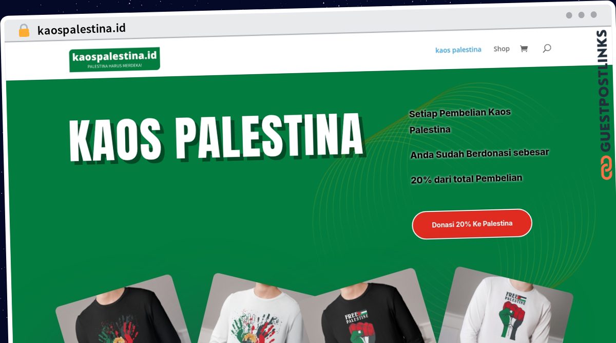 Publish Guest Post on kaospalestina.id