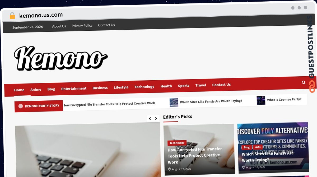 Publish Guest Post on kemono.us.com