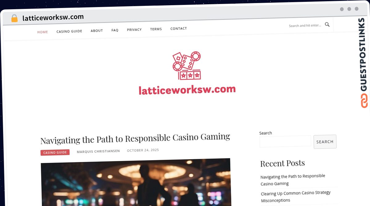 Publish Guest Post on latticeworksw.com