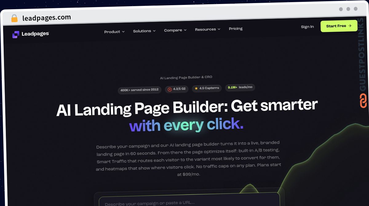 Publish Guest Post on leadpages.com