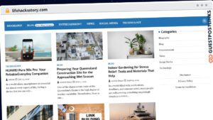 Publish Guest Post on lifehacksstory.com