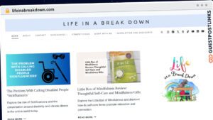 Publish Guest Post on lifeinabreakdown.com