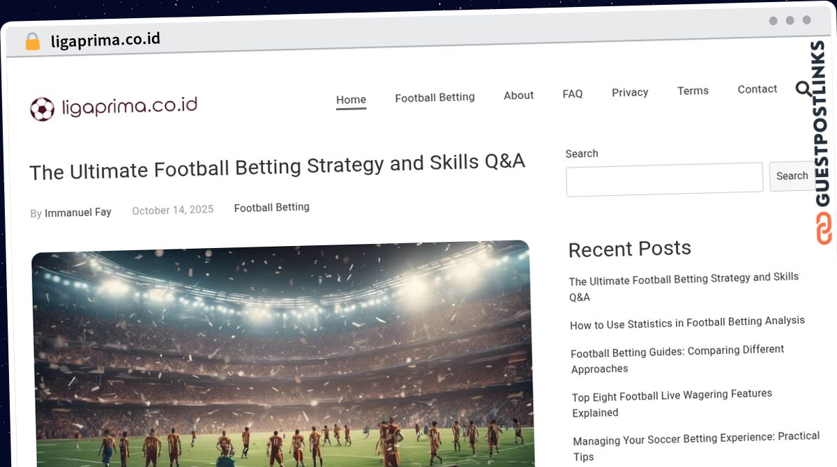 Publish Guest Post on ligaprima.co.id