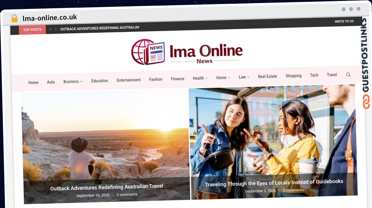 Publish Guest Post on lma-online.co.uk