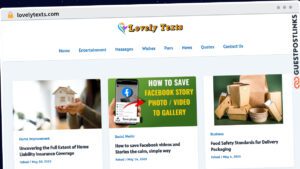Publish Guest Post on lovelytexts.com