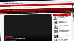 Publish Guest Post on lowestquoteforinsurance.com