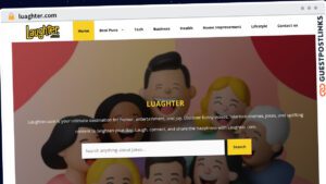 Publish Guest Post on luaghter.com
