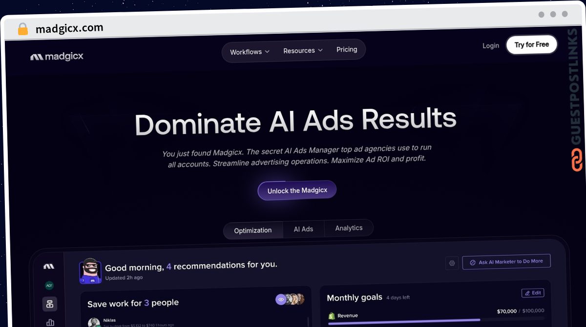 Publish Guest Post on madgicx.com