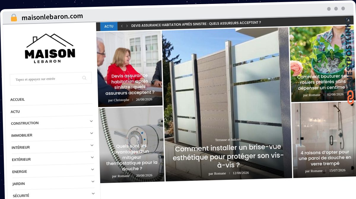 Publish Guest Post on maisonlebaron.com
