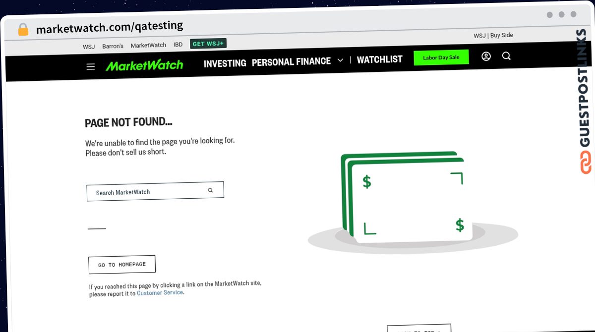 Publish Guest Post on marketwatch.com/qatesting
