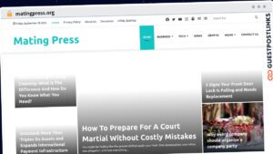 Publish Guest Post on matingpress.org