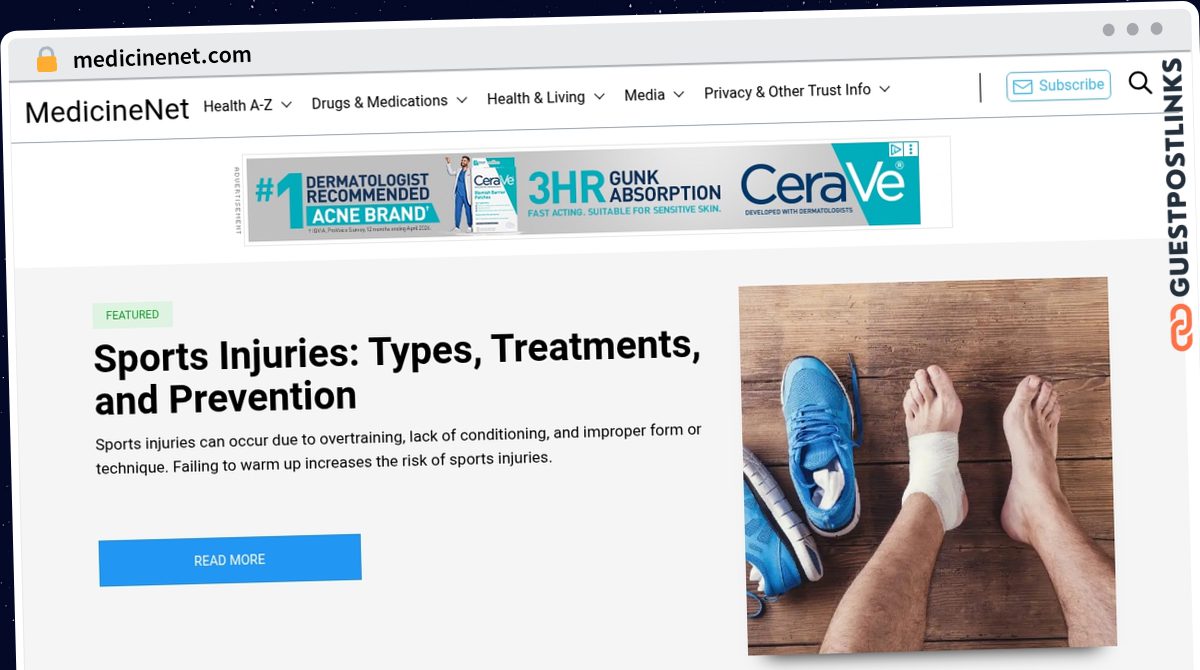 Publish Guest Post on medicinenet.com