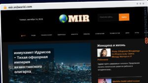 Publish Guest Post on mir.sn2world.com