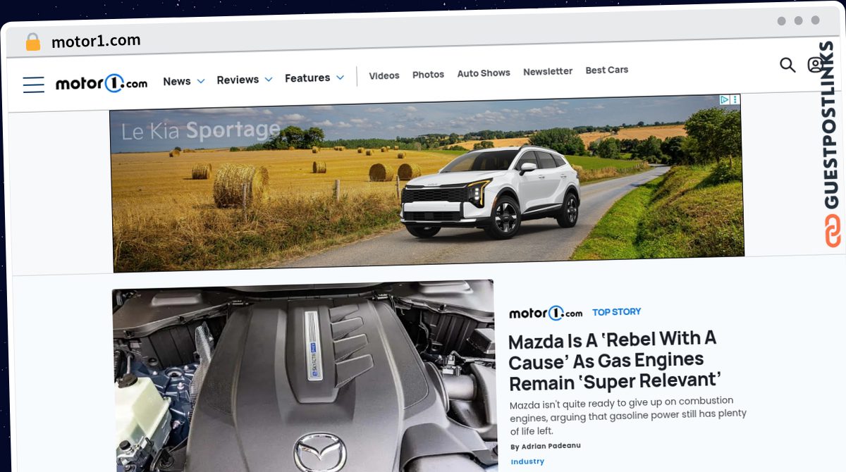 Publish Guest Post on motor1.com