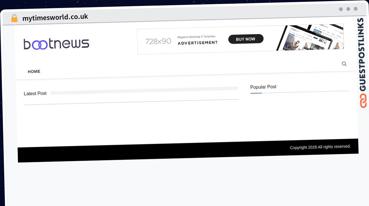 Publish Guest Post on mytimesworld.co.uk
