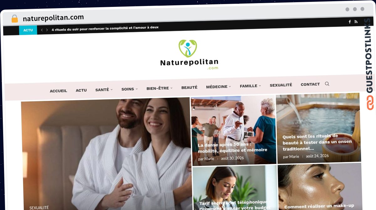 Publish Guest Post on naturepolitan.com