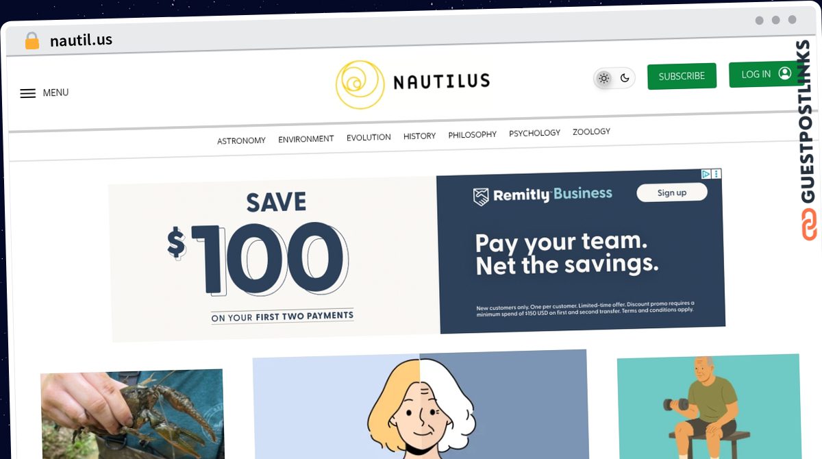 Publish Guest Post on nautil.us